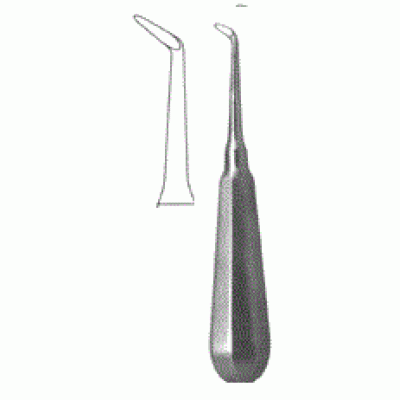Э-43 Dental elevator angular, left-handed BERTEN.